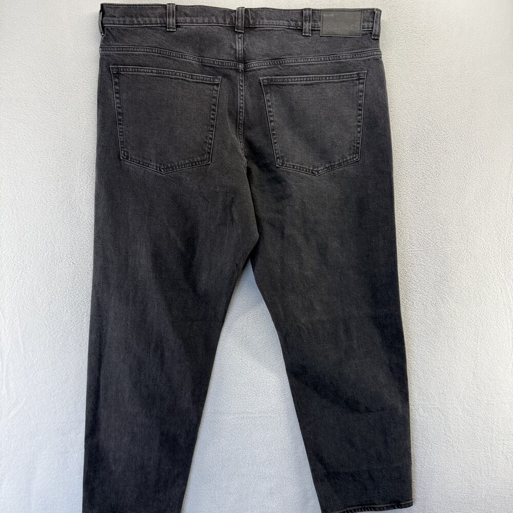 Madewell Jeans Men's 40x32 Black Relaxed Taper Denim 5 Pocket NJ004 Cotton NEW - Picture 7 of 9